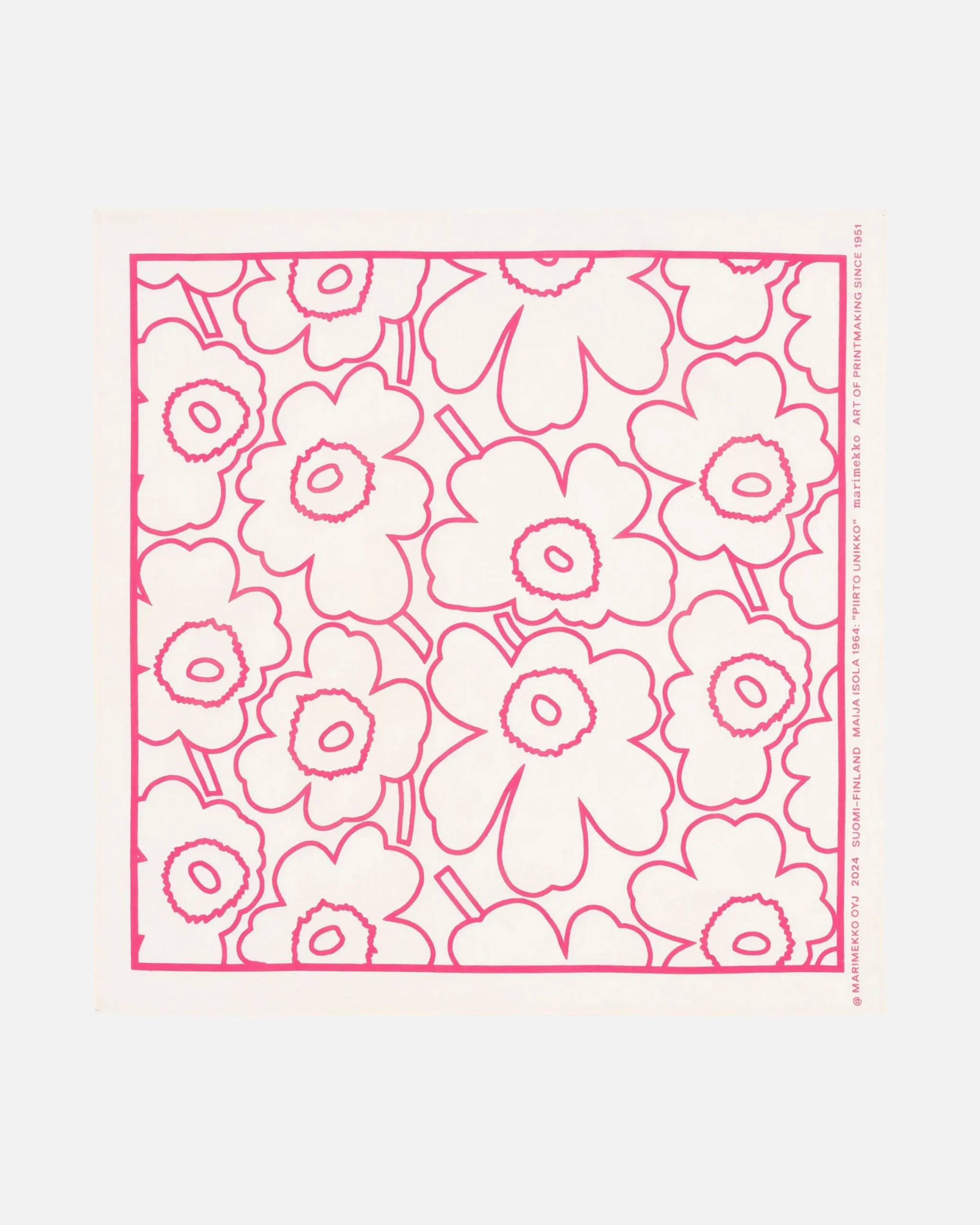 Asusteet Marimekko Astrilli Piirto Unikko Huivi