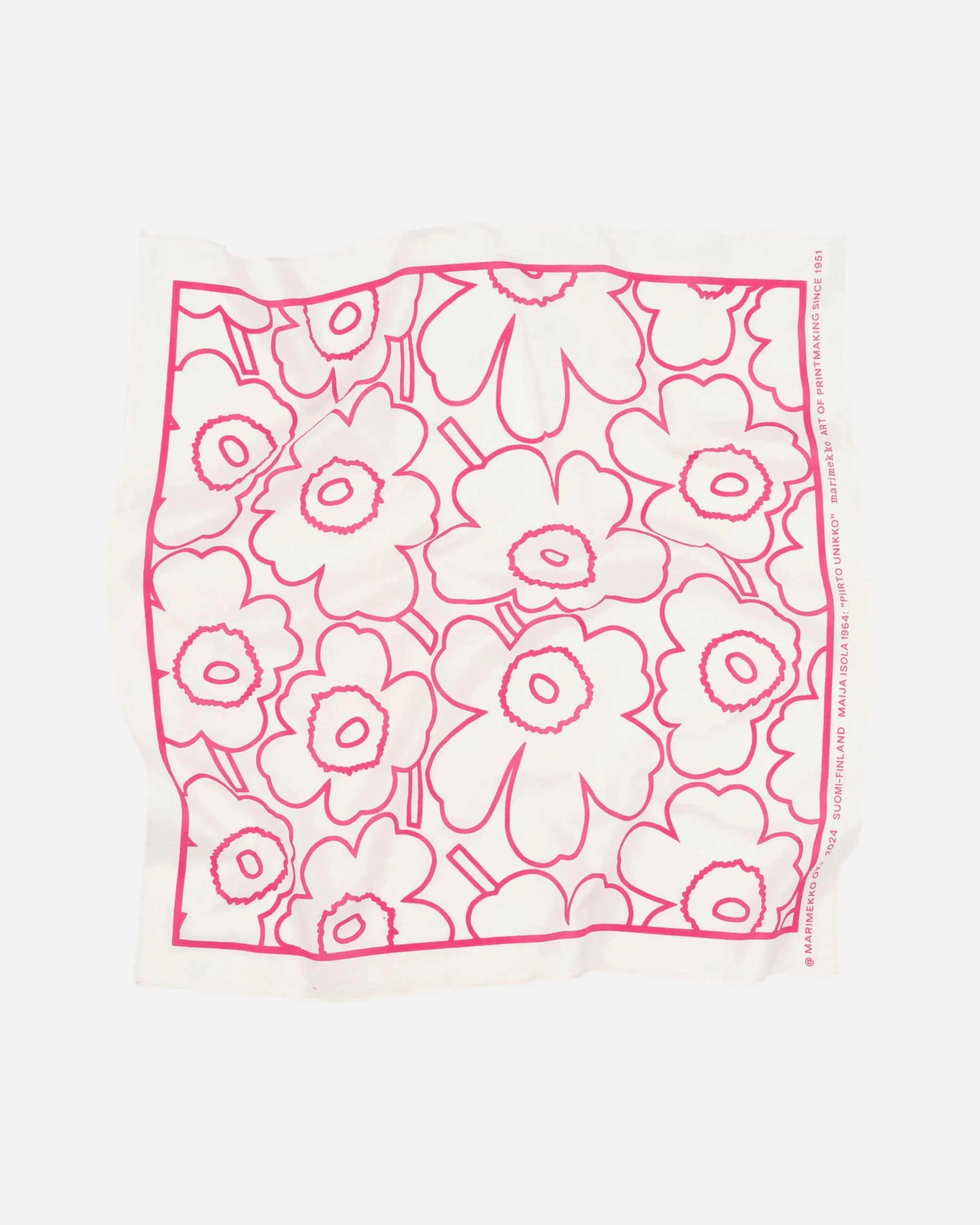 Asusteet Marimekko Astrilli Piirto Unikko Huivi