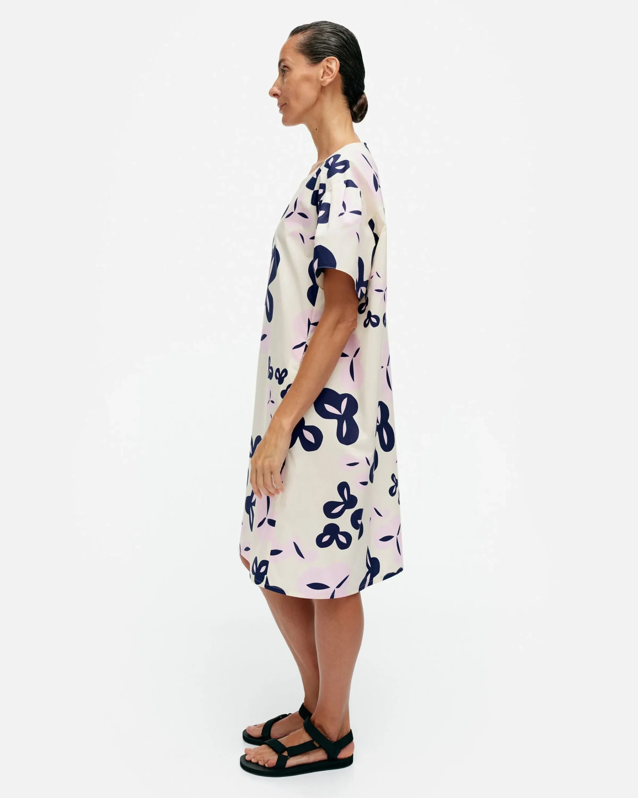 Vaatteet Marimekko Avomeri Poiminto Puuvillapopliinimekko