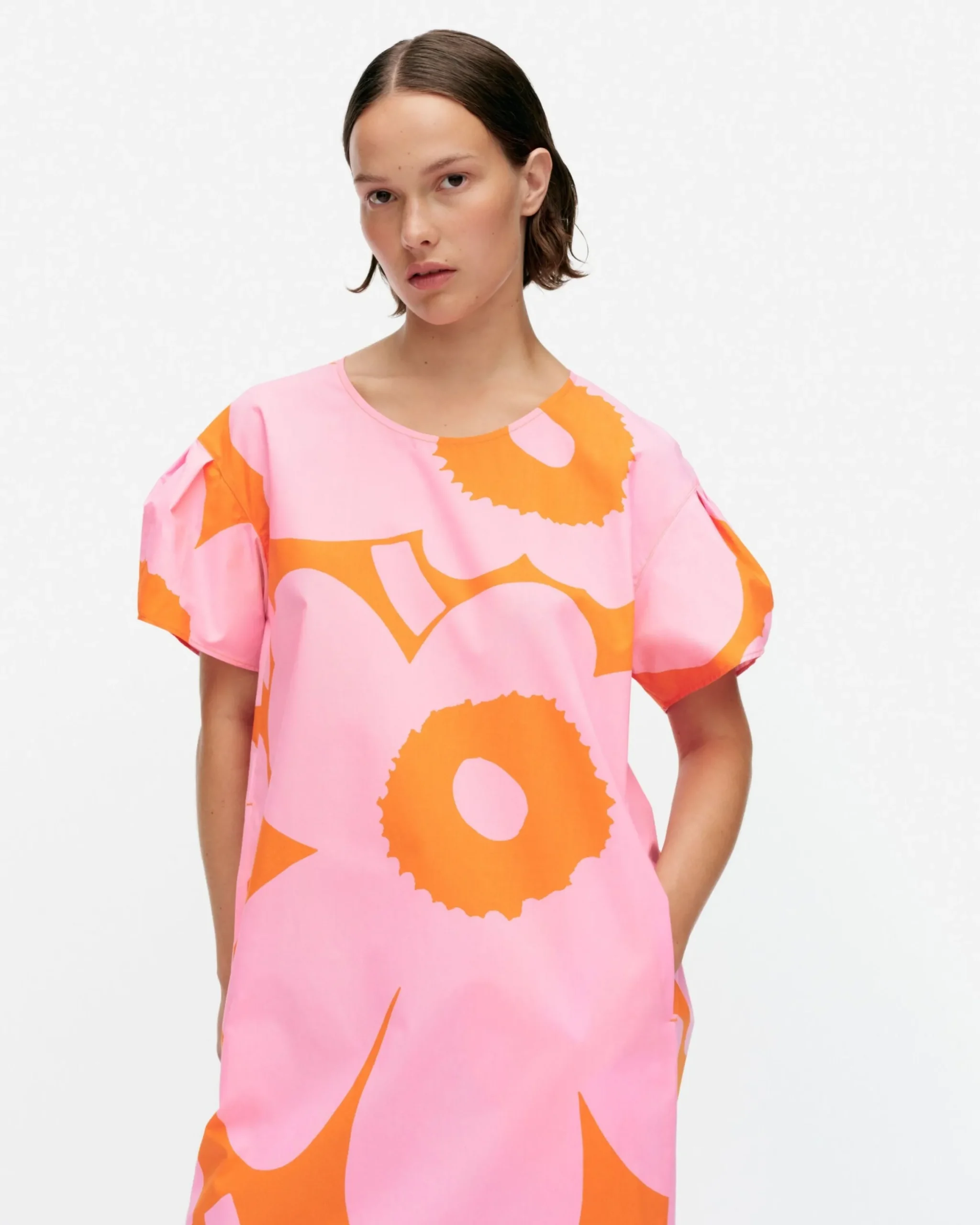 Vaatteet Marimekko Avomeri Unikko Puuvillapopliinimekko