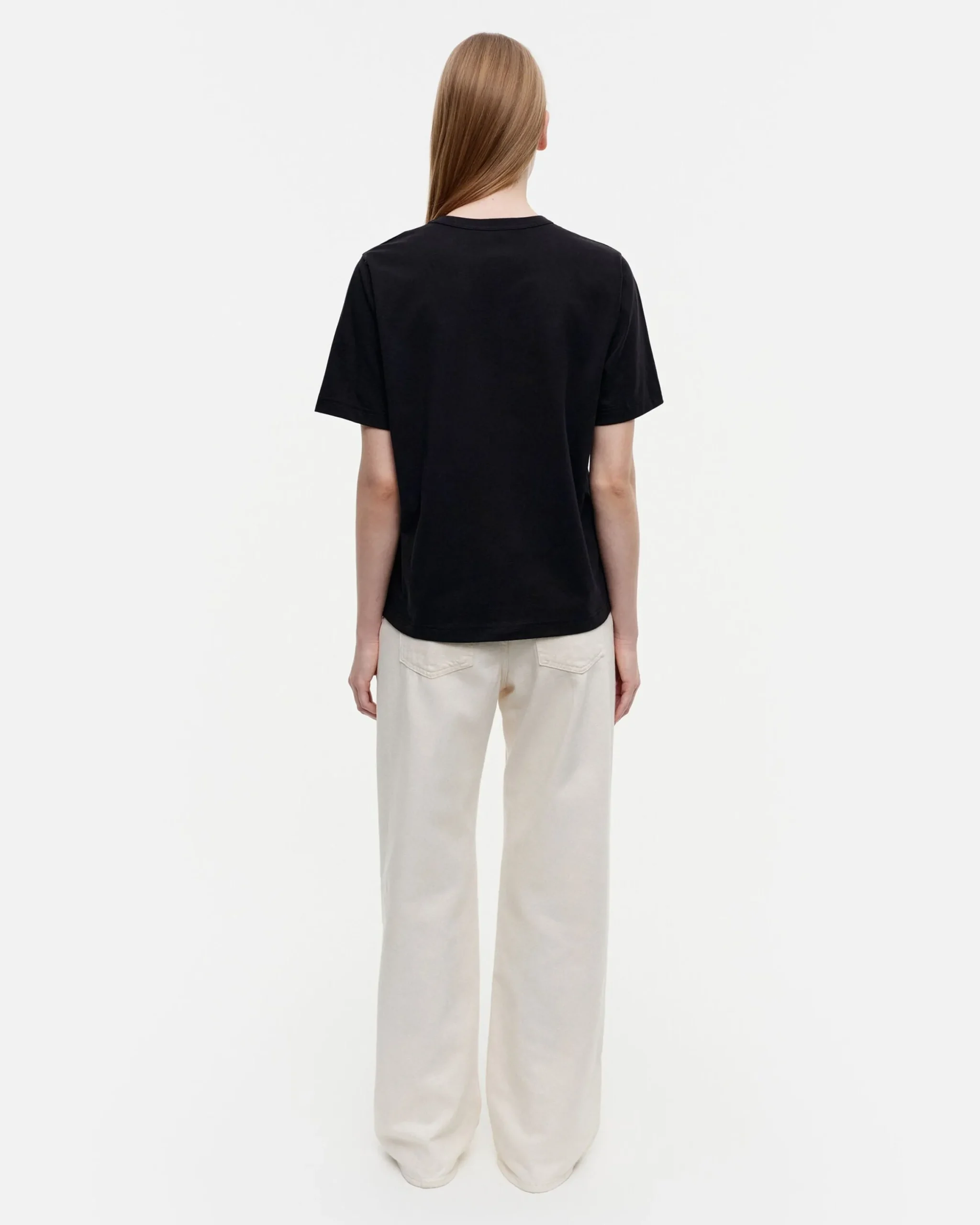 Vaatteet Marimekko Erna Relaxed Unikko Placement T-Paita