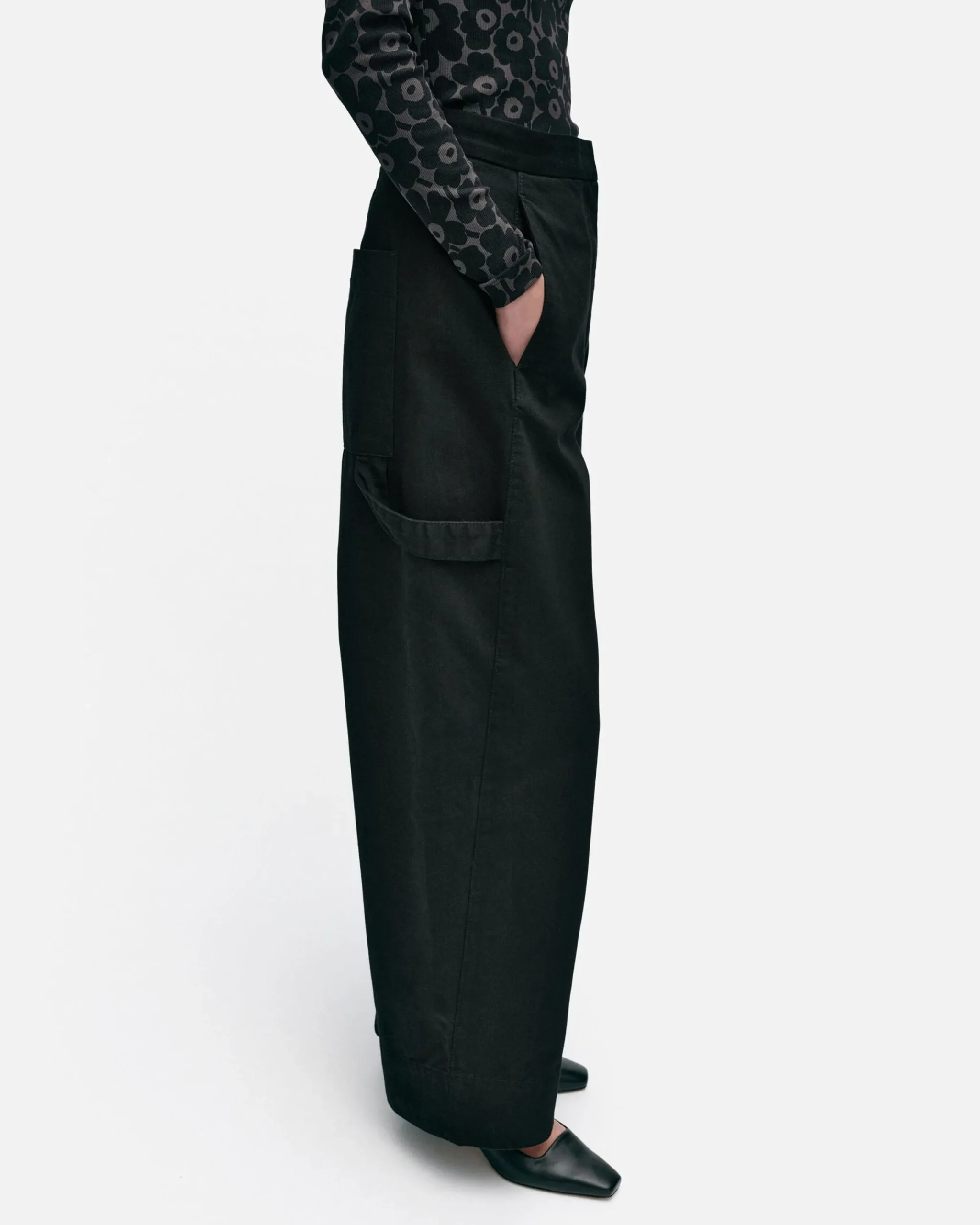 Vaatteet Marimekko Funktio Solid Puuvillahousut