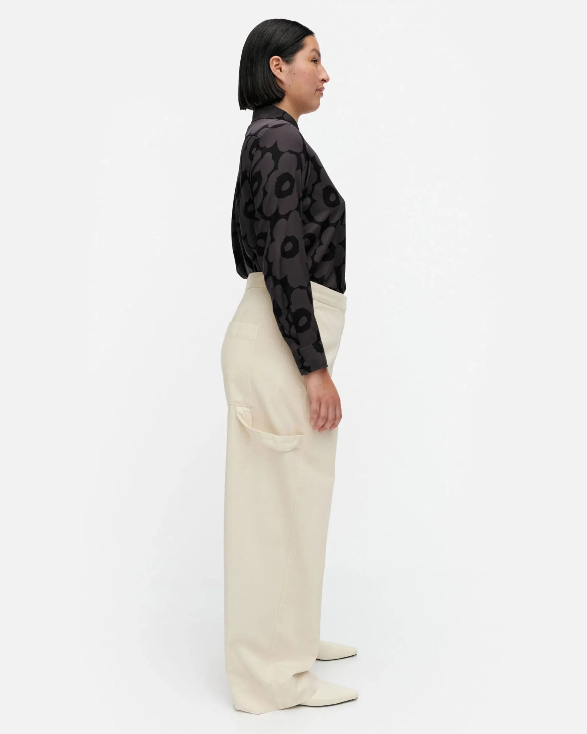Vaatteet Marimekko Funktio Solid Puuvillahousut