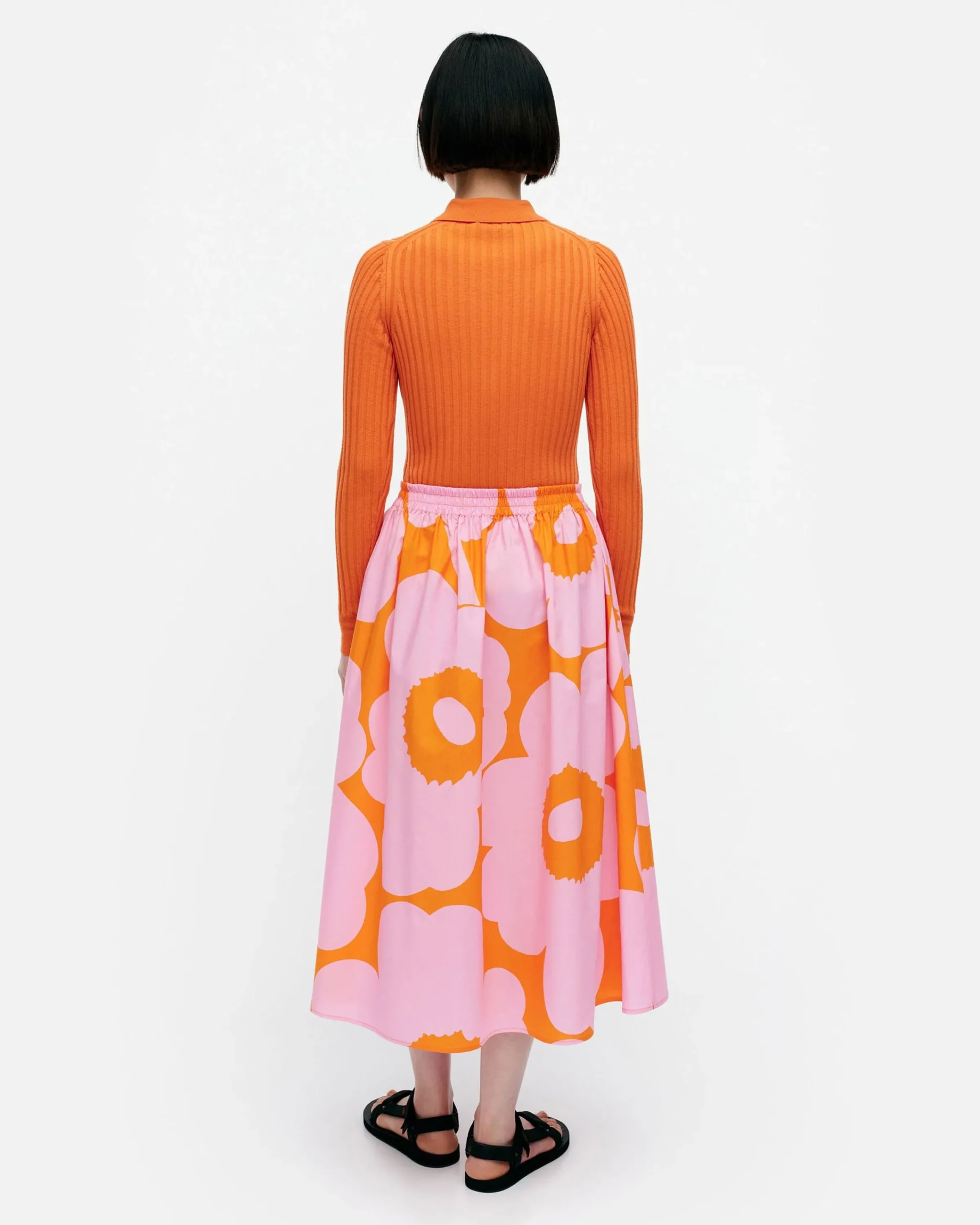 Vaatteet Marimekko Garrel Unikko Puuvillapopliinihame