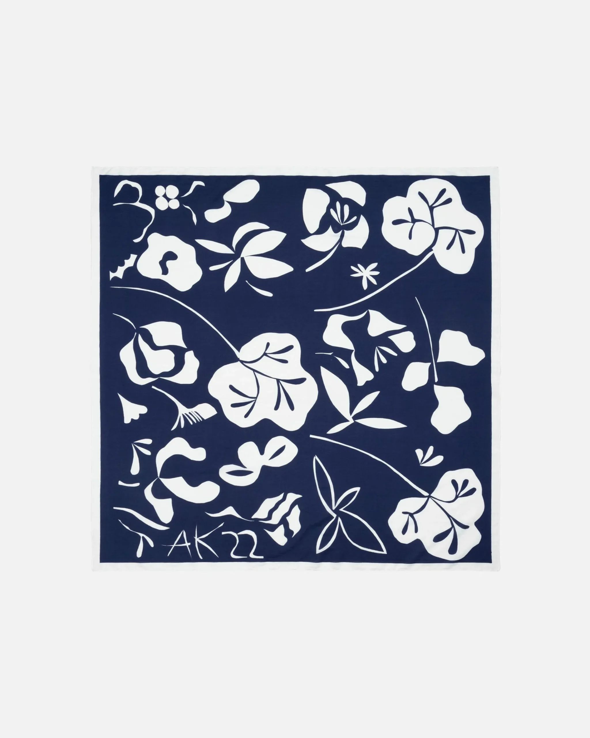 Asusteet Marimekko Ju00E5Hha Nokturno Puuvilla-Silkkisekoitehuivi