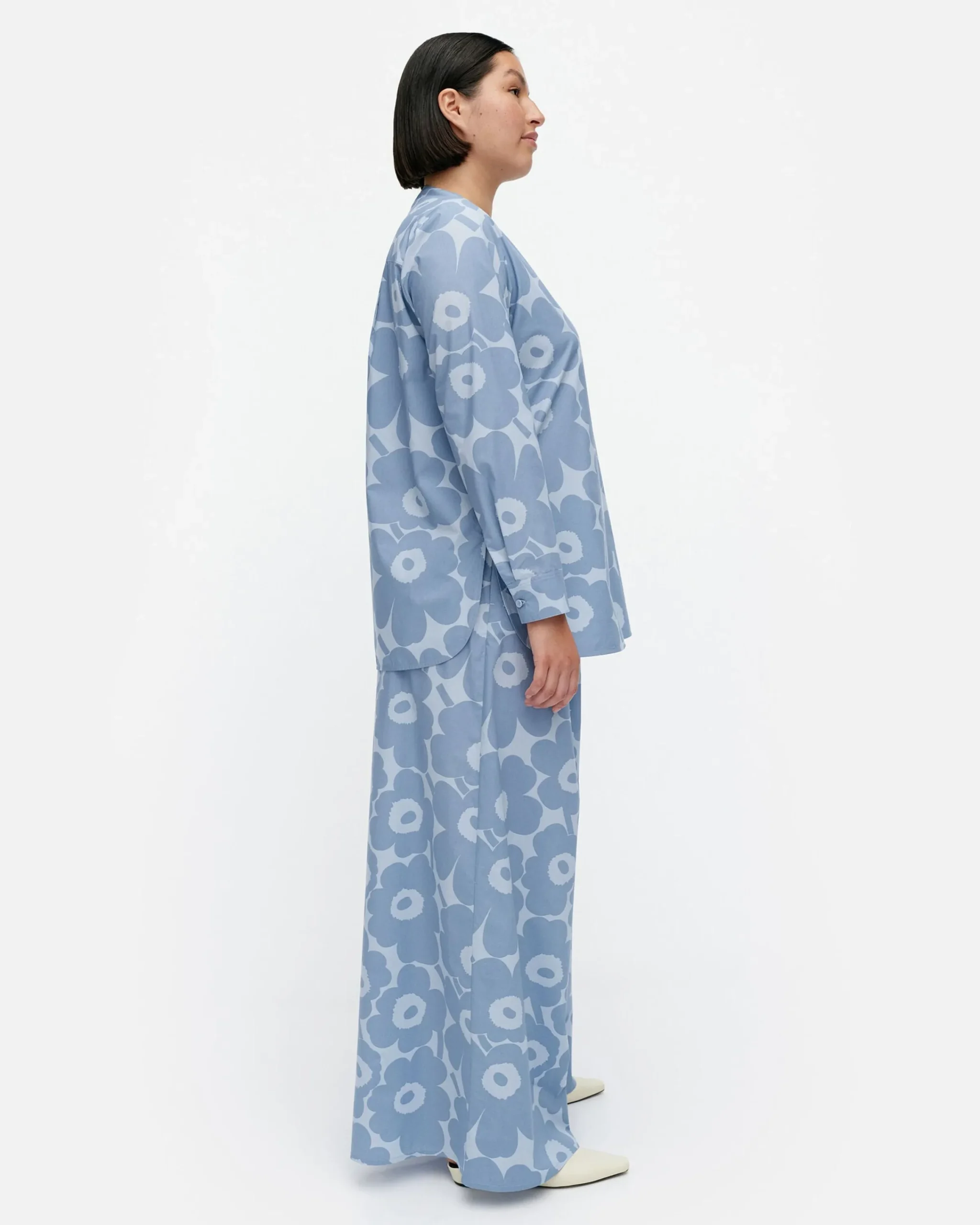 Vaatteet Marimekko Kehu Unikko Puuvillapopliinipaita