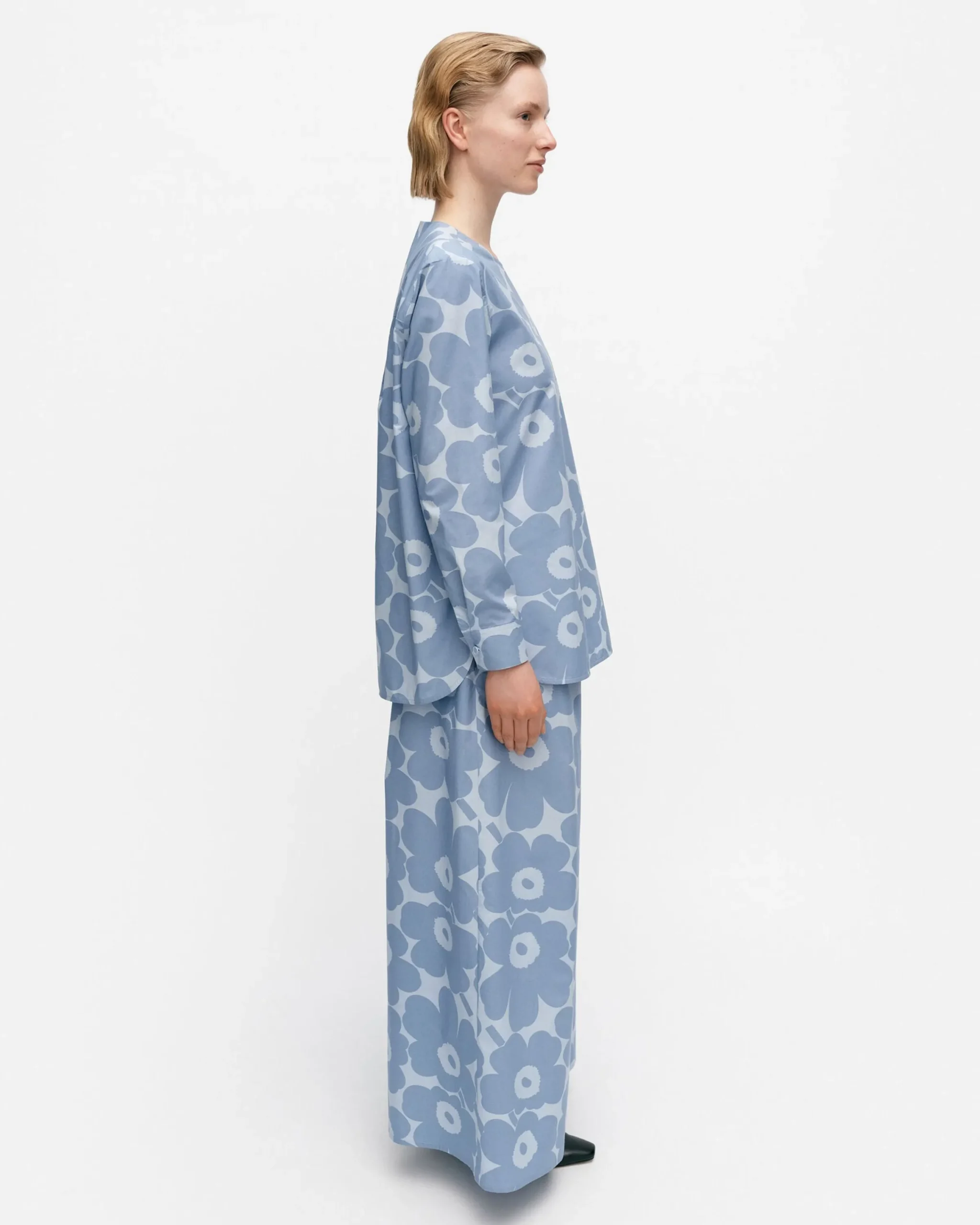 Vaatteet Marimekko Kehu Unikko Puuvillapopliinipaita