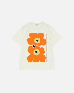 Vaatteet Marimekko Kioski Embla Unikko Placement T-Paita