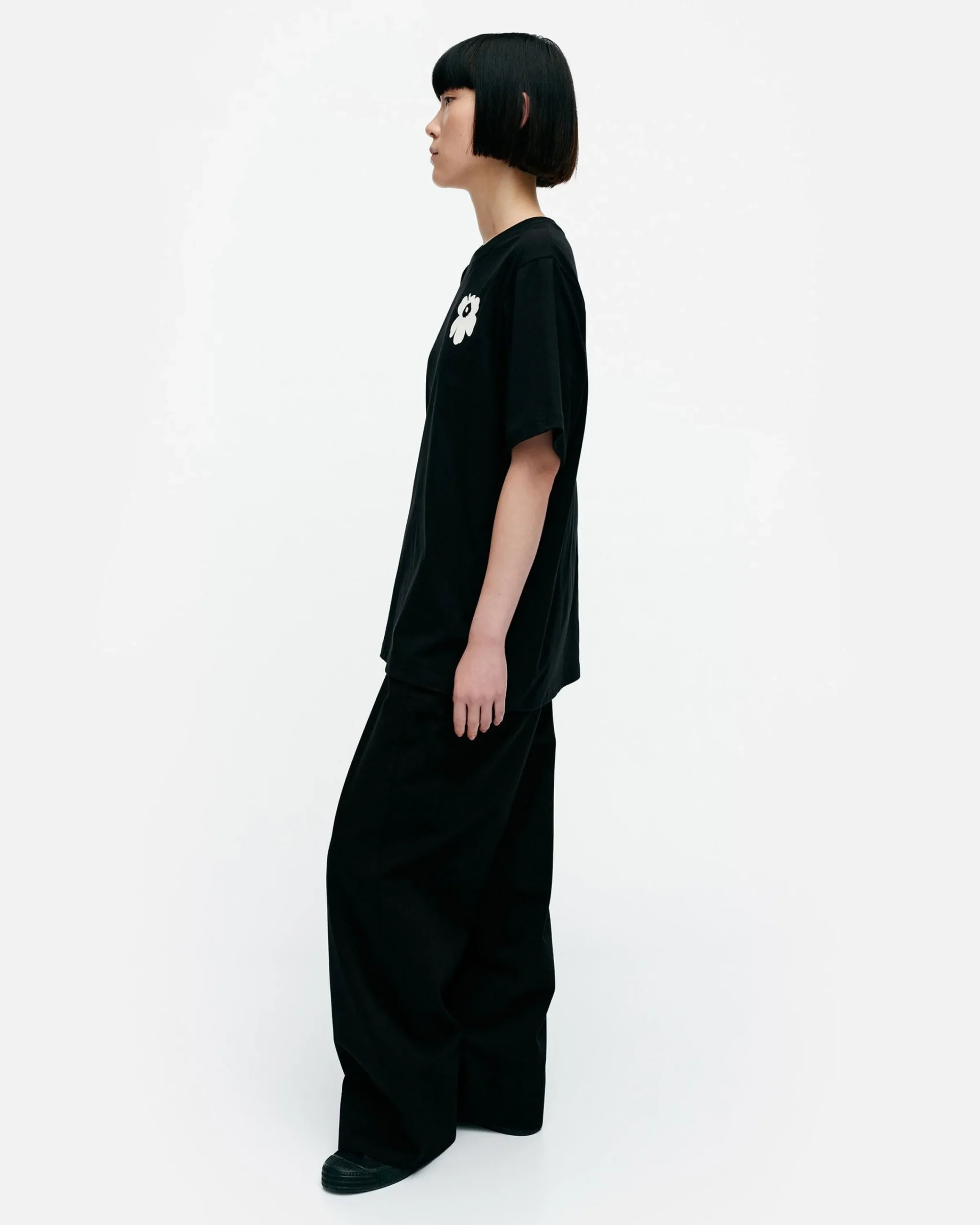 Vaatteet Marimekko Kioski Embla Unikko Placement T-Paita