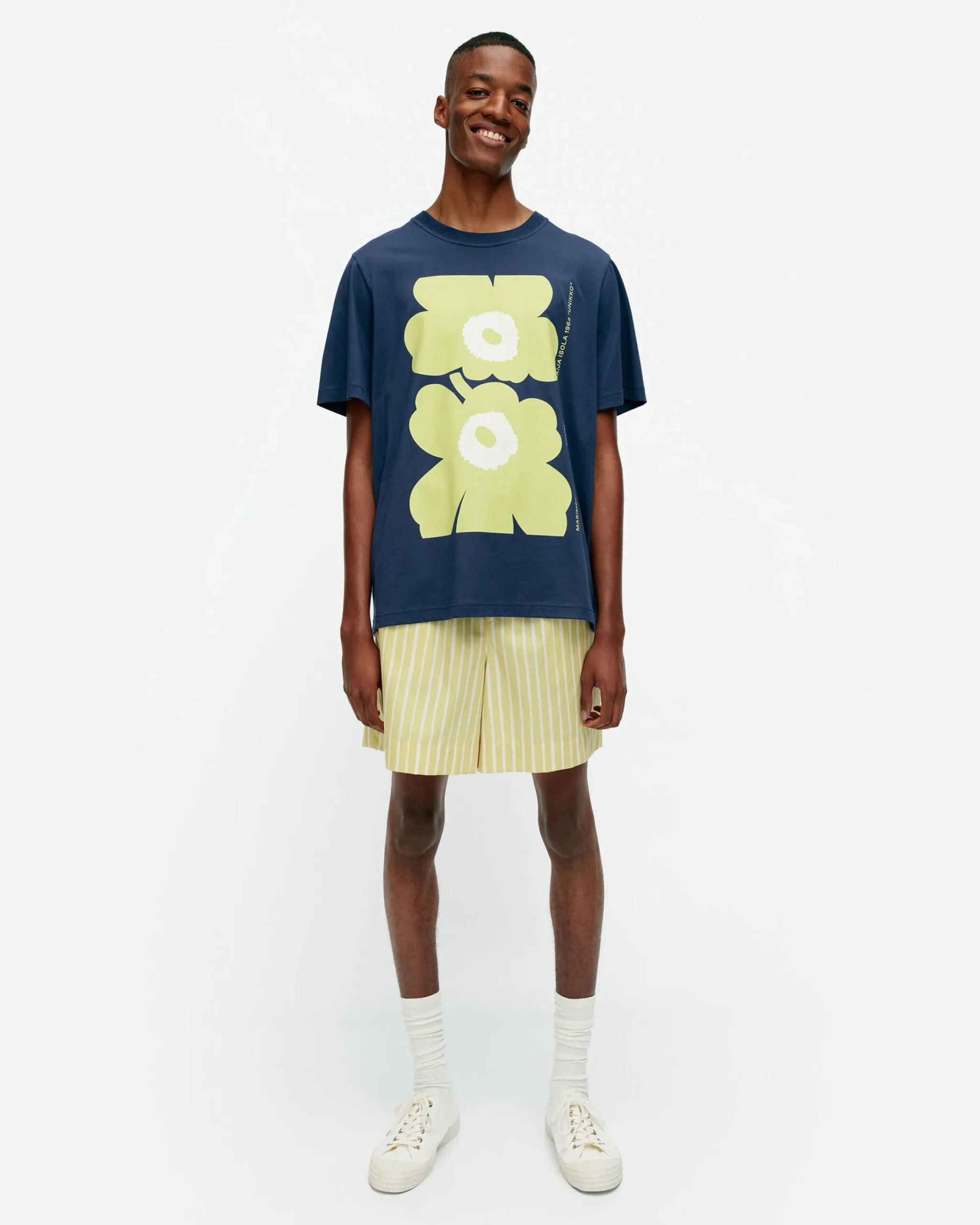 Vaatteet Marimekko Kioski Embla Unikko Placement T-Paita