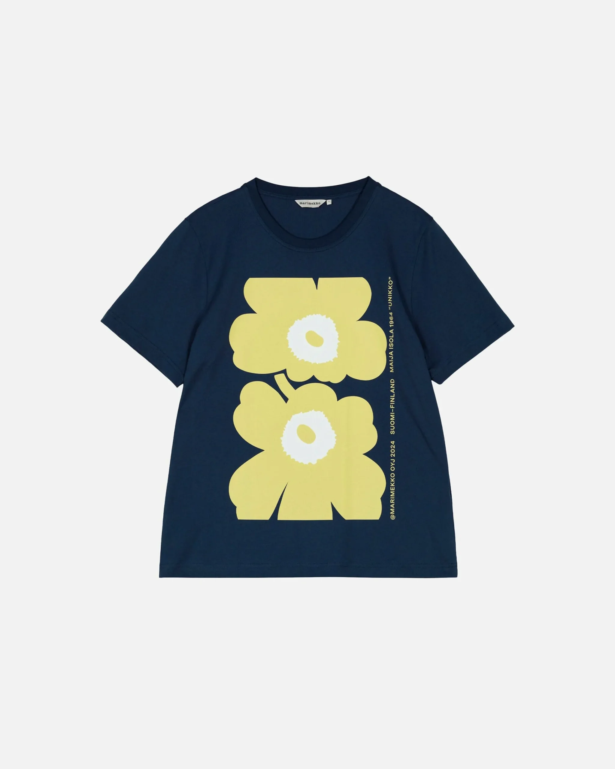 Vaatteet Marimekko Kioski Embla Unikko Placement T-Paita