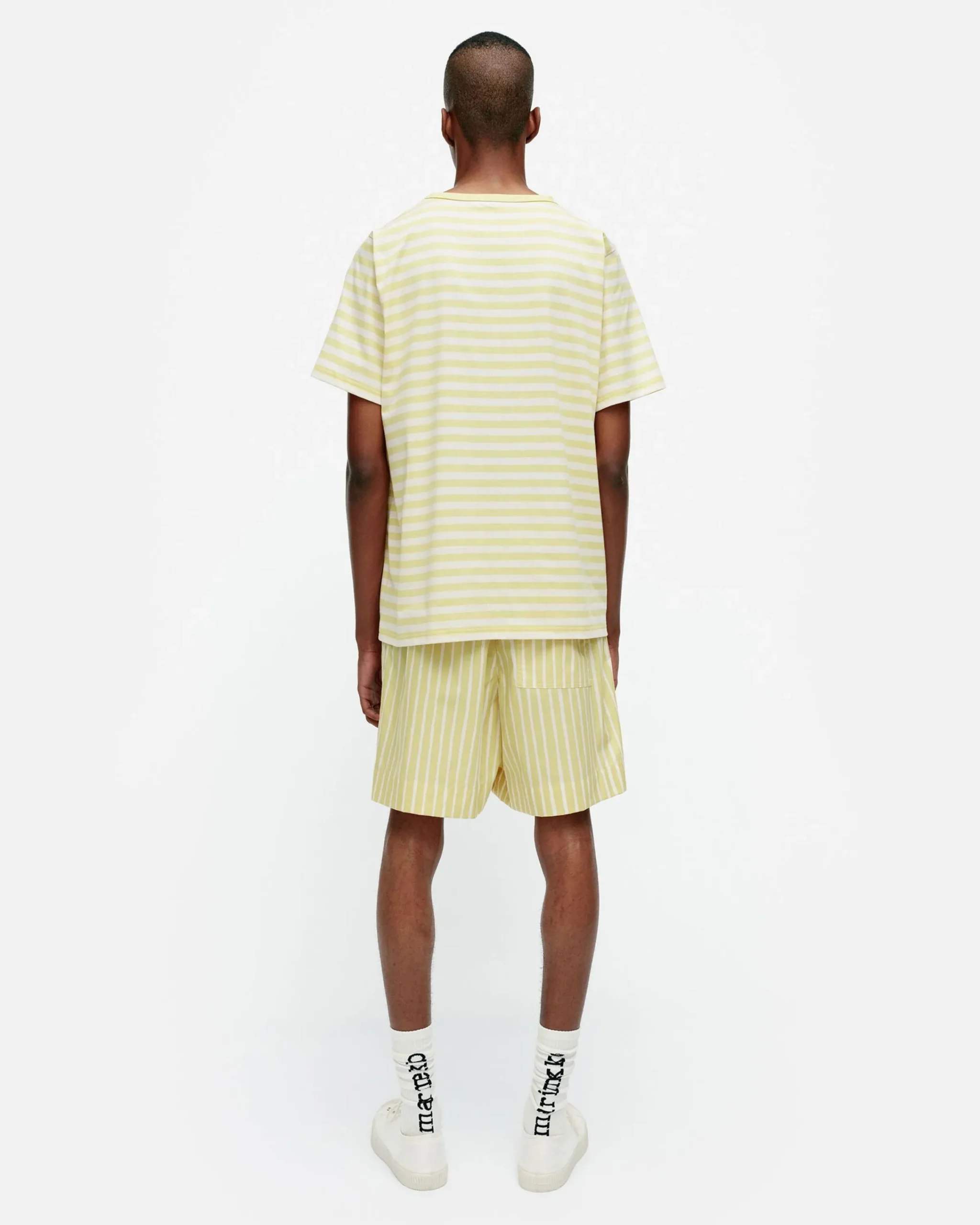 Vaatteet Marimekko Kioski Tasaraita Men Shortsleeve T-Paita