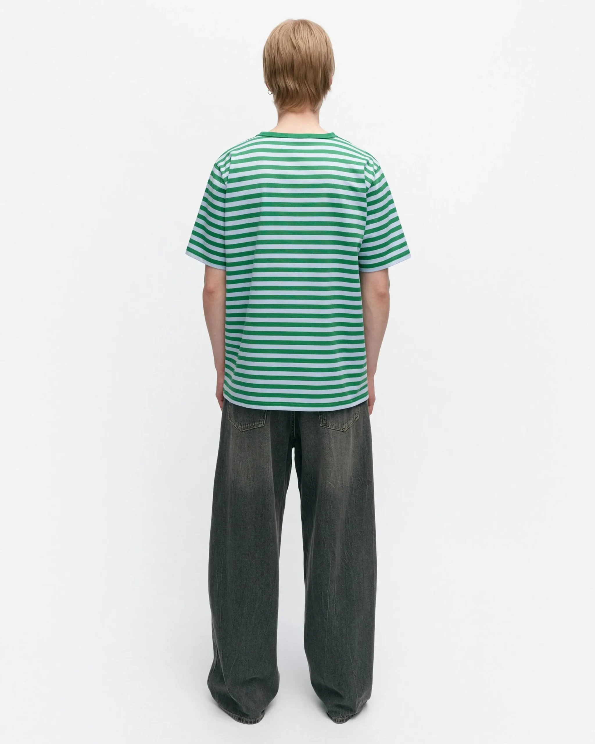Vaatteet Marimekko Kioski Tasaraita Menu00B4S Shortsleeve T-Paita