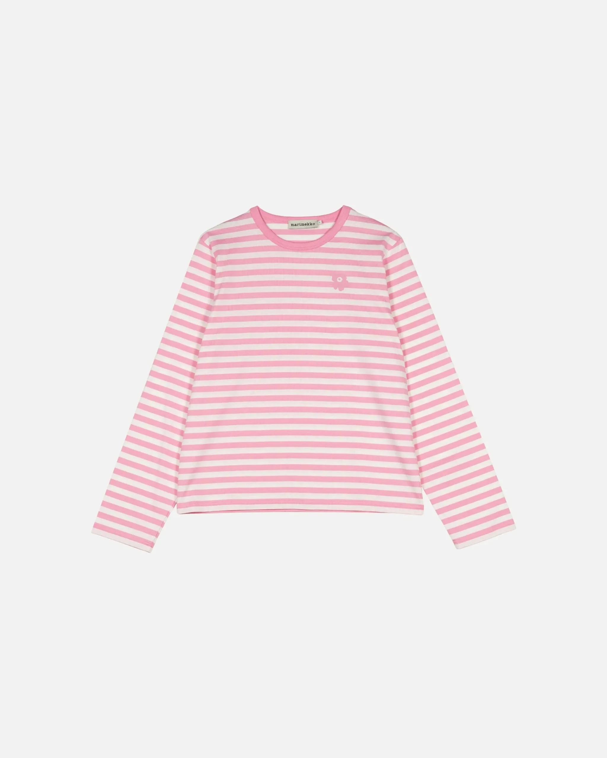 Vaatteet Marimekko Kioski Tasaraita Relaxed Longsleeve Trikoopaita