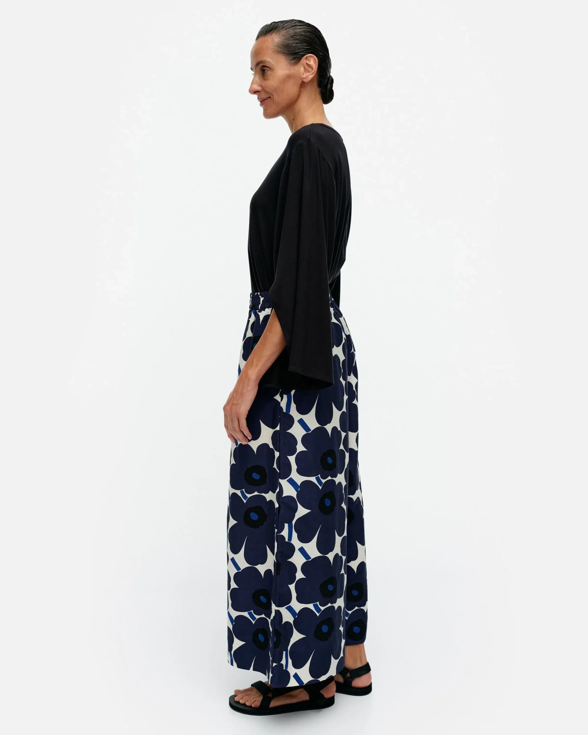 Vaatteet Marimekko Kuvio Unikko Kuprosekoitehousut