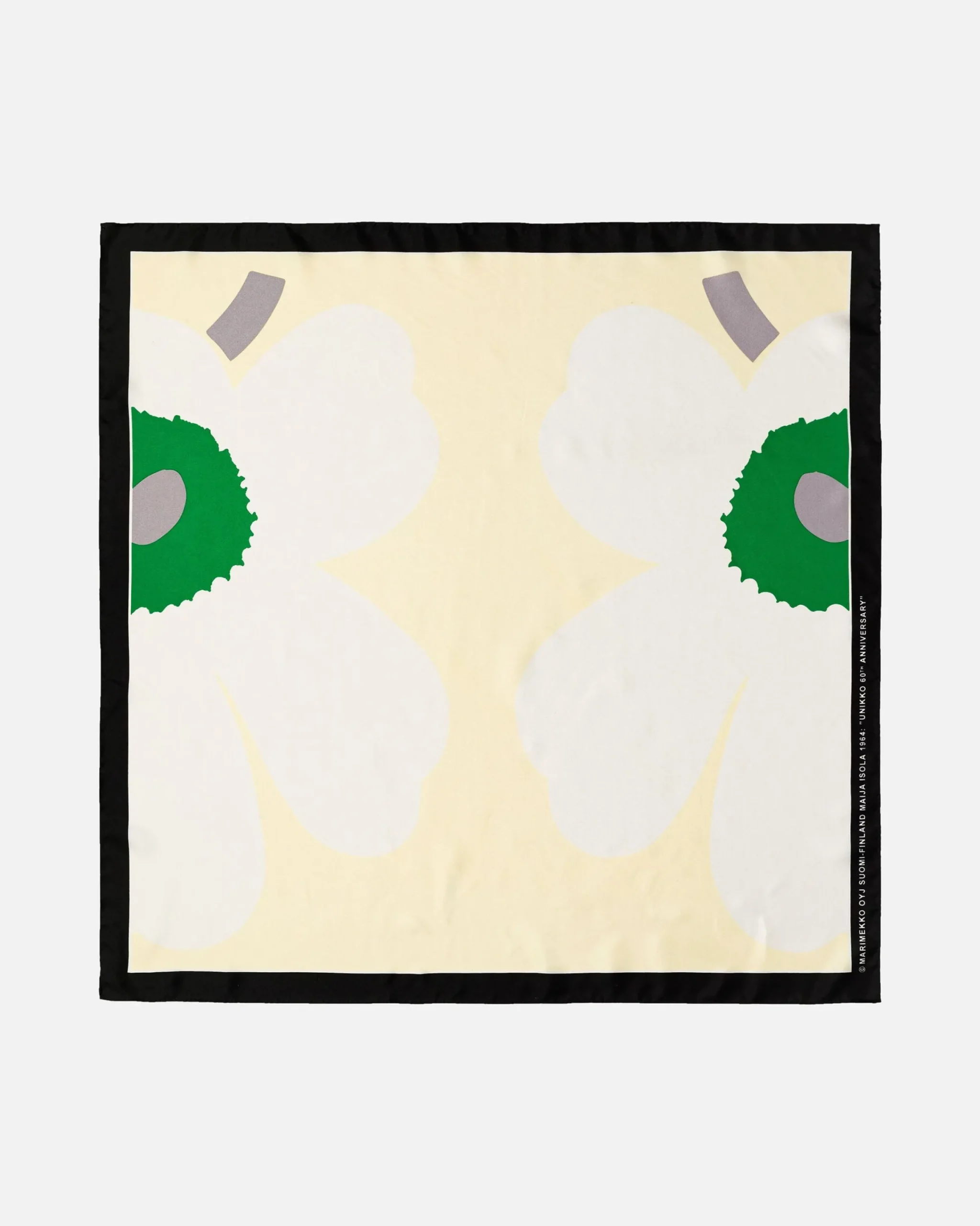 Asusteet Marimekko Lauhtua Heijastus Unikko Silkkihuivi