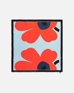 Asusteet Marimekko Lauhtua Heijastus Unikko Silkkihuivi