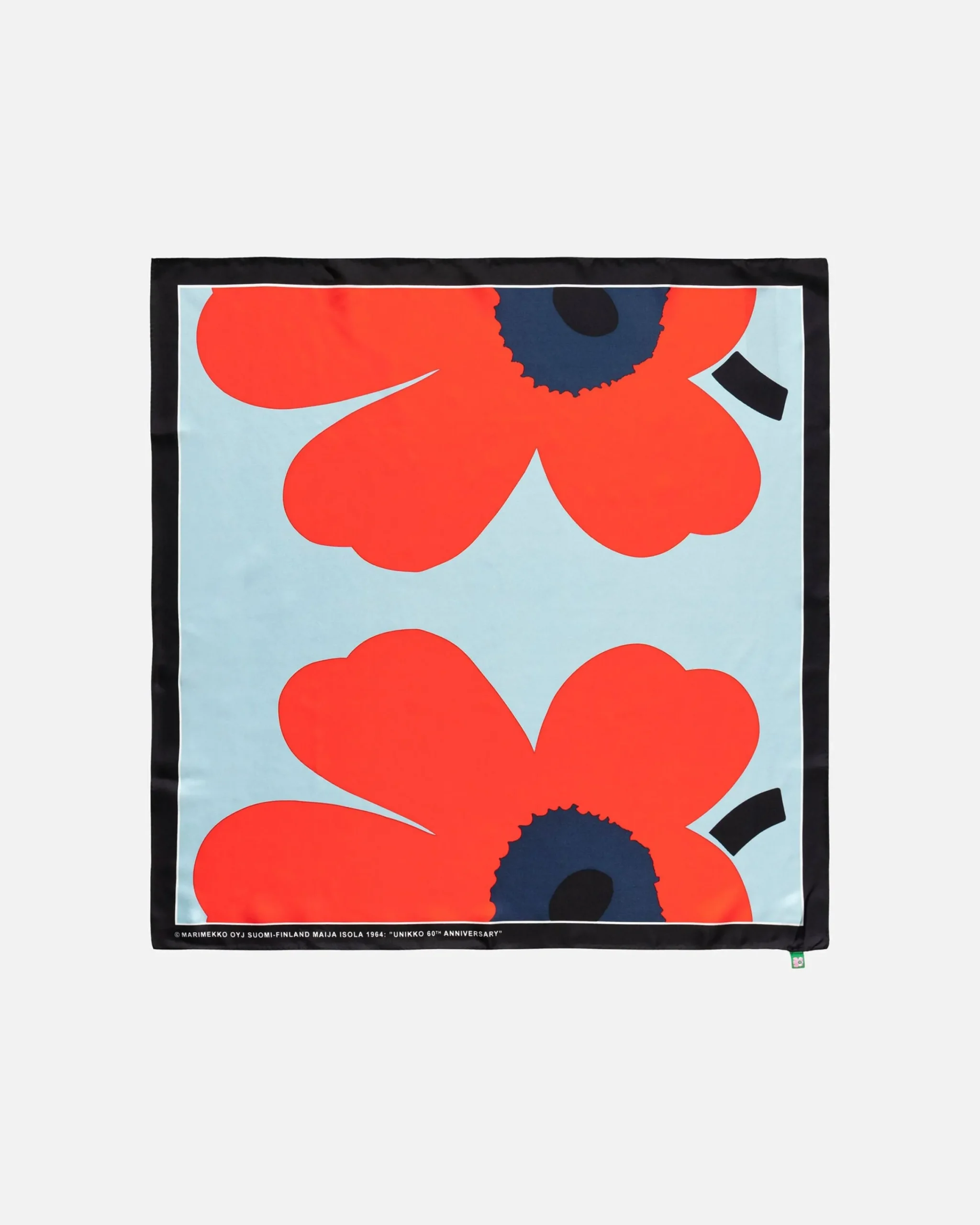 Asusteet Marimekko Lauhtua Heijastus Unikko Silkkihuivi