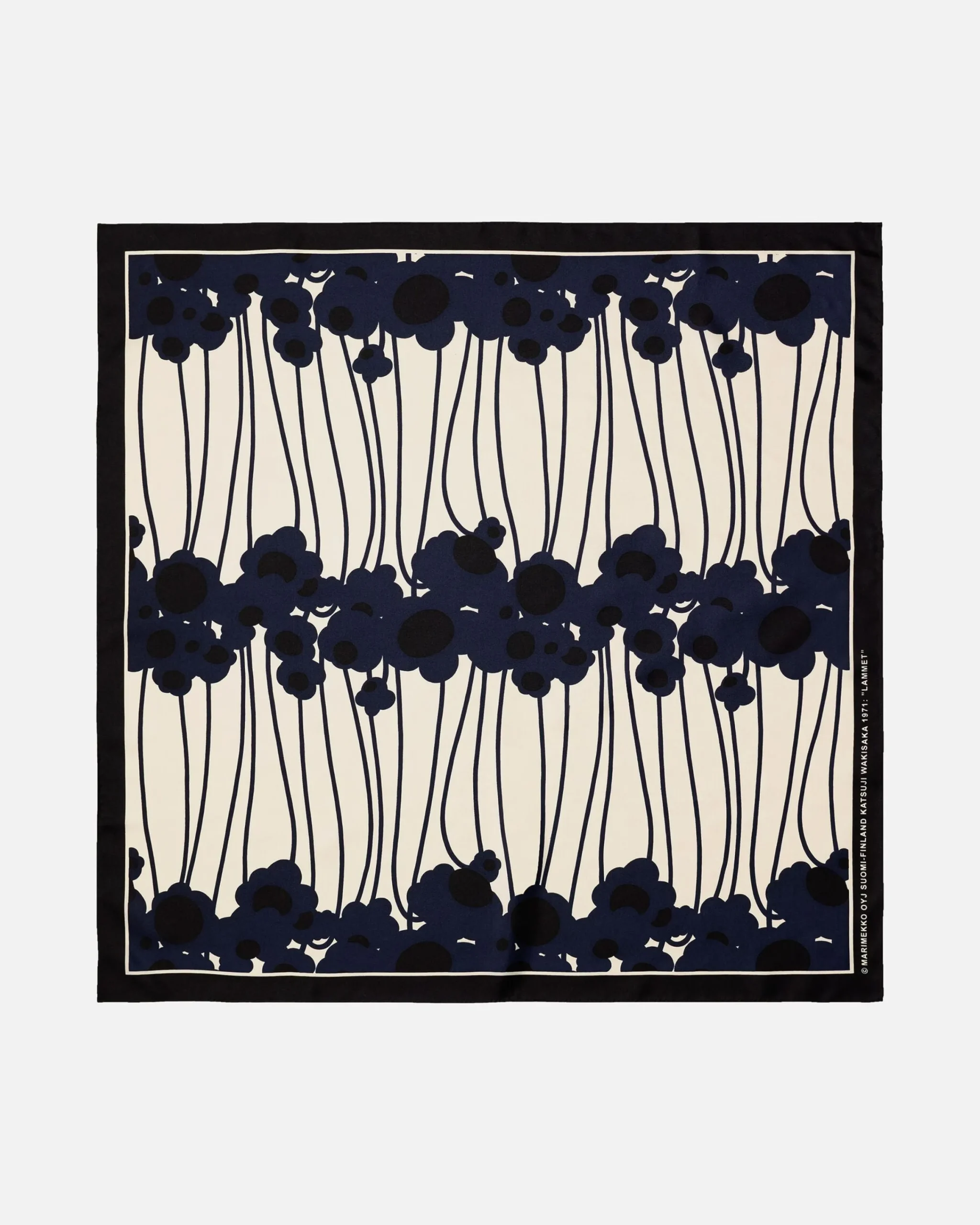 Asusteet Marimekko Lauhtua Lammet Silkkihuivi