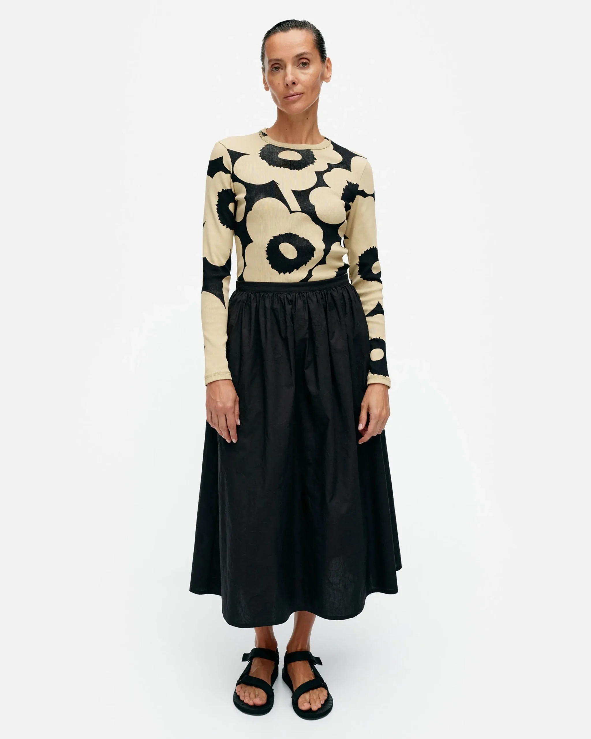 Vaatteet Marimekko Meimi Mini Unikko Puuvillapopliinihame