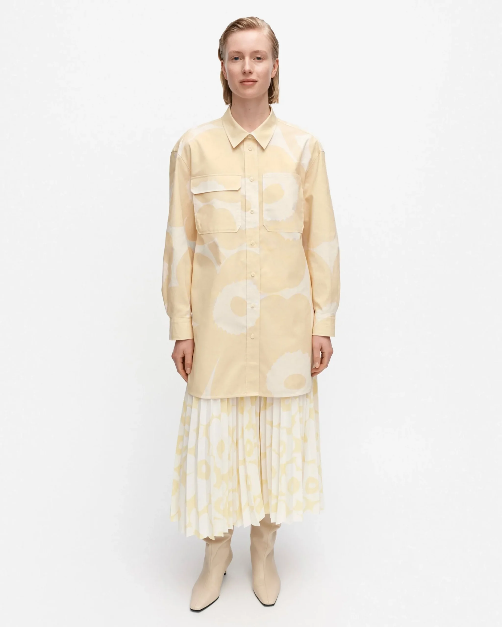 Vaatteet Marimekko Mystiikka Unikko Puuvillapaita
