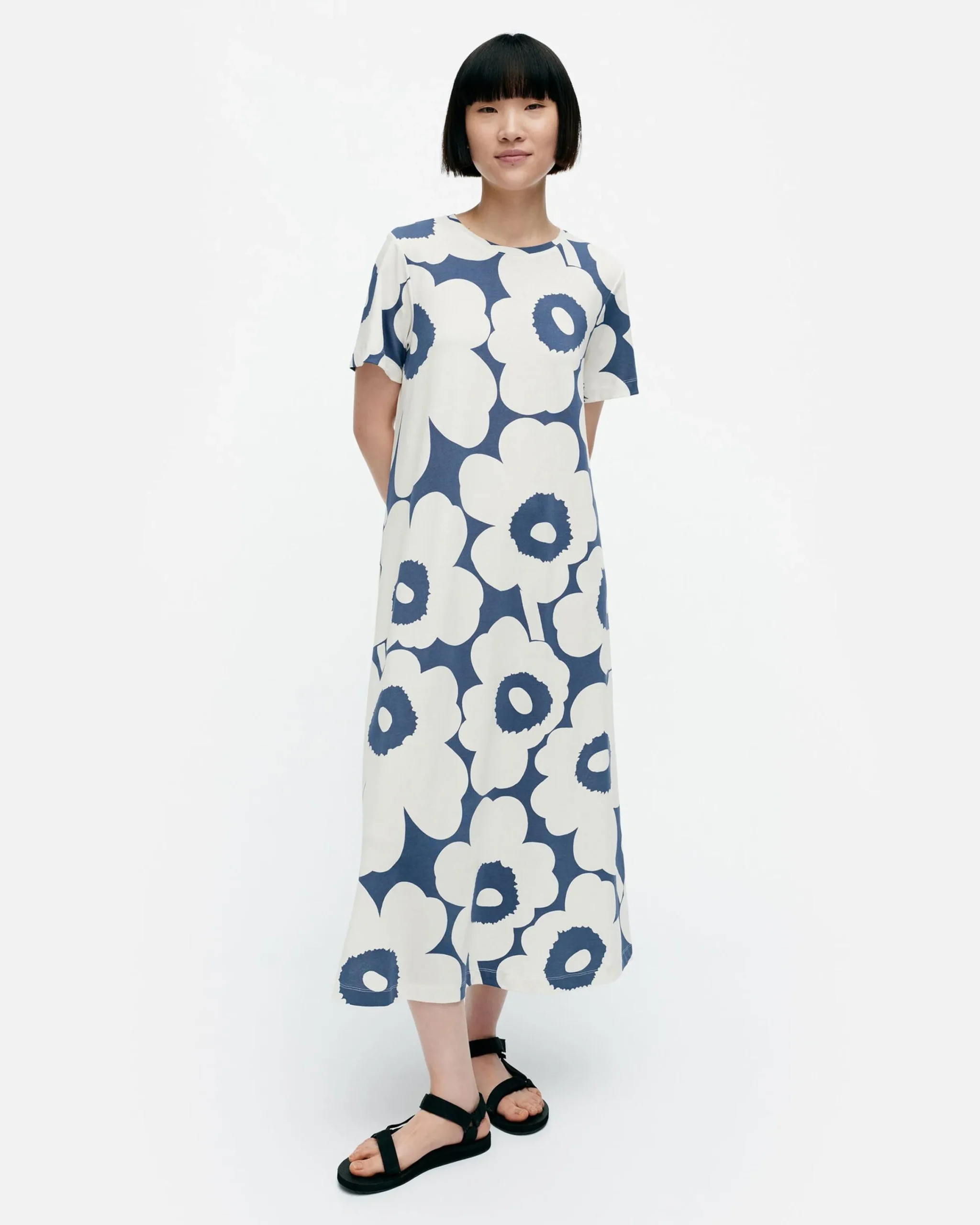 Vaatteet Marimekko Pisteinen Unikko Trikoomekko