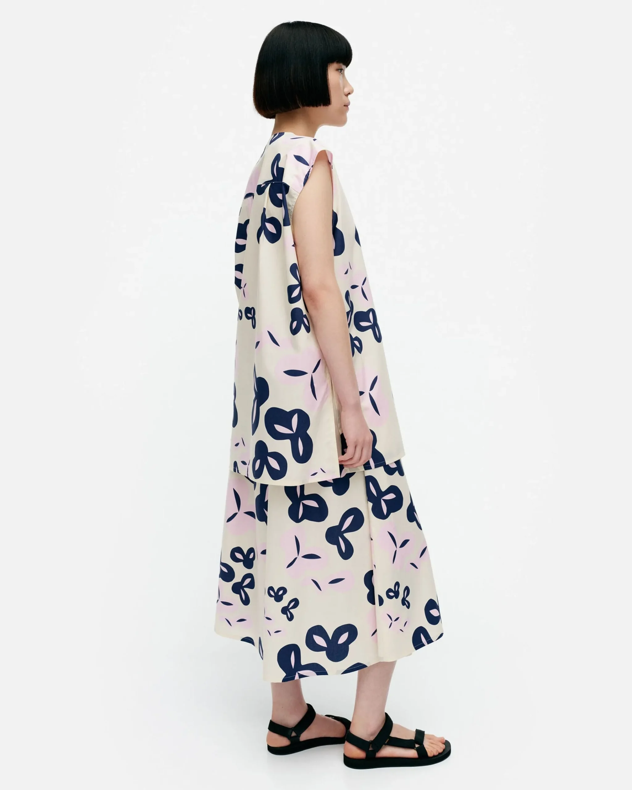 Vaatteet Marimekko Pudas Poiminto Puuvillapopliinitunika