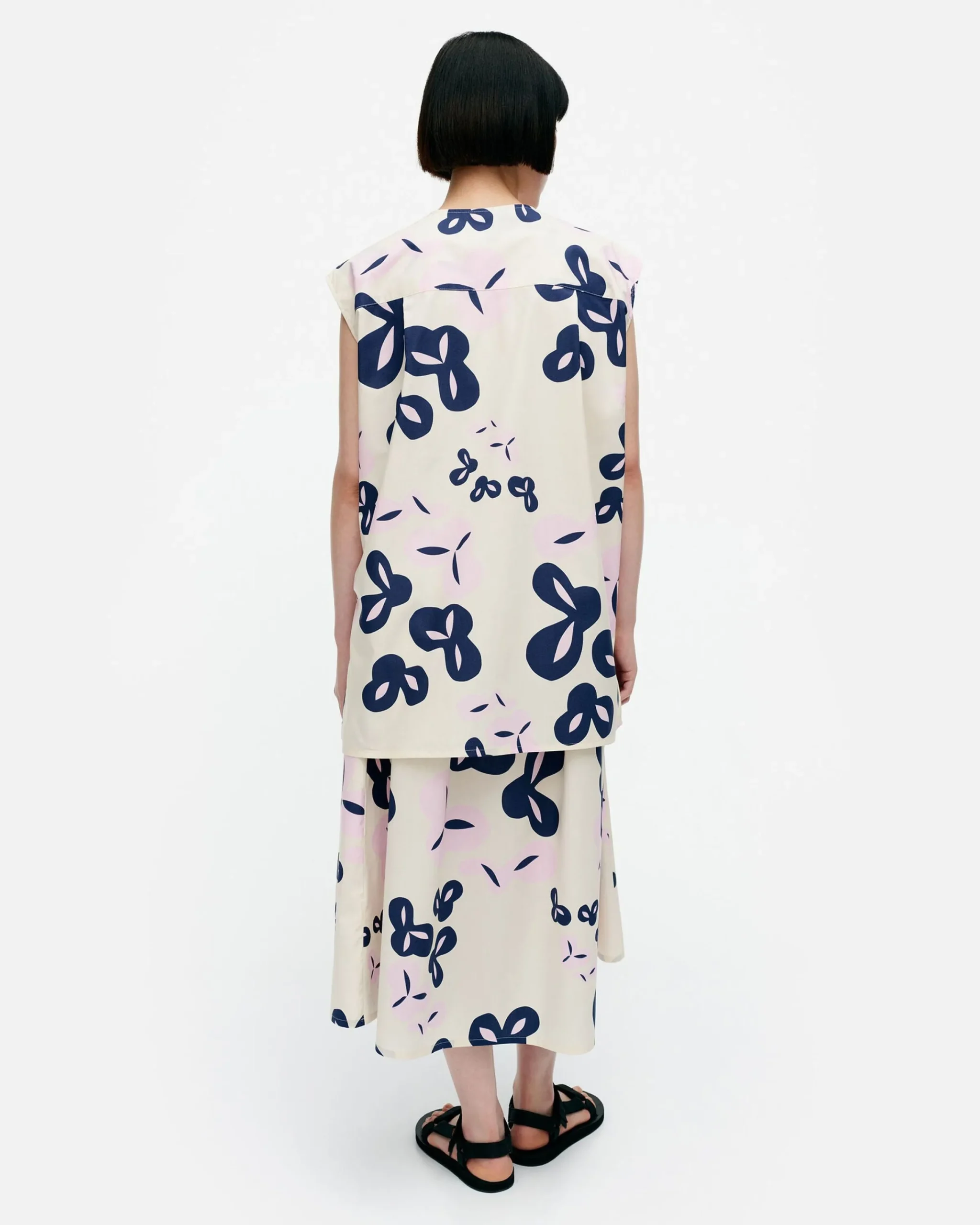 Vaatteet Marimekko Pudas Poiminto Puuvillapopliinitunika