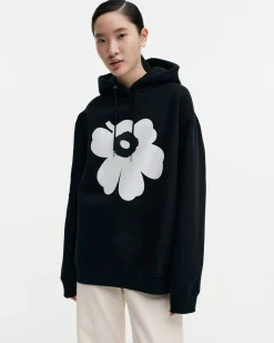 Vaatteet Marimekko Runoja Unikko Placement Huppari