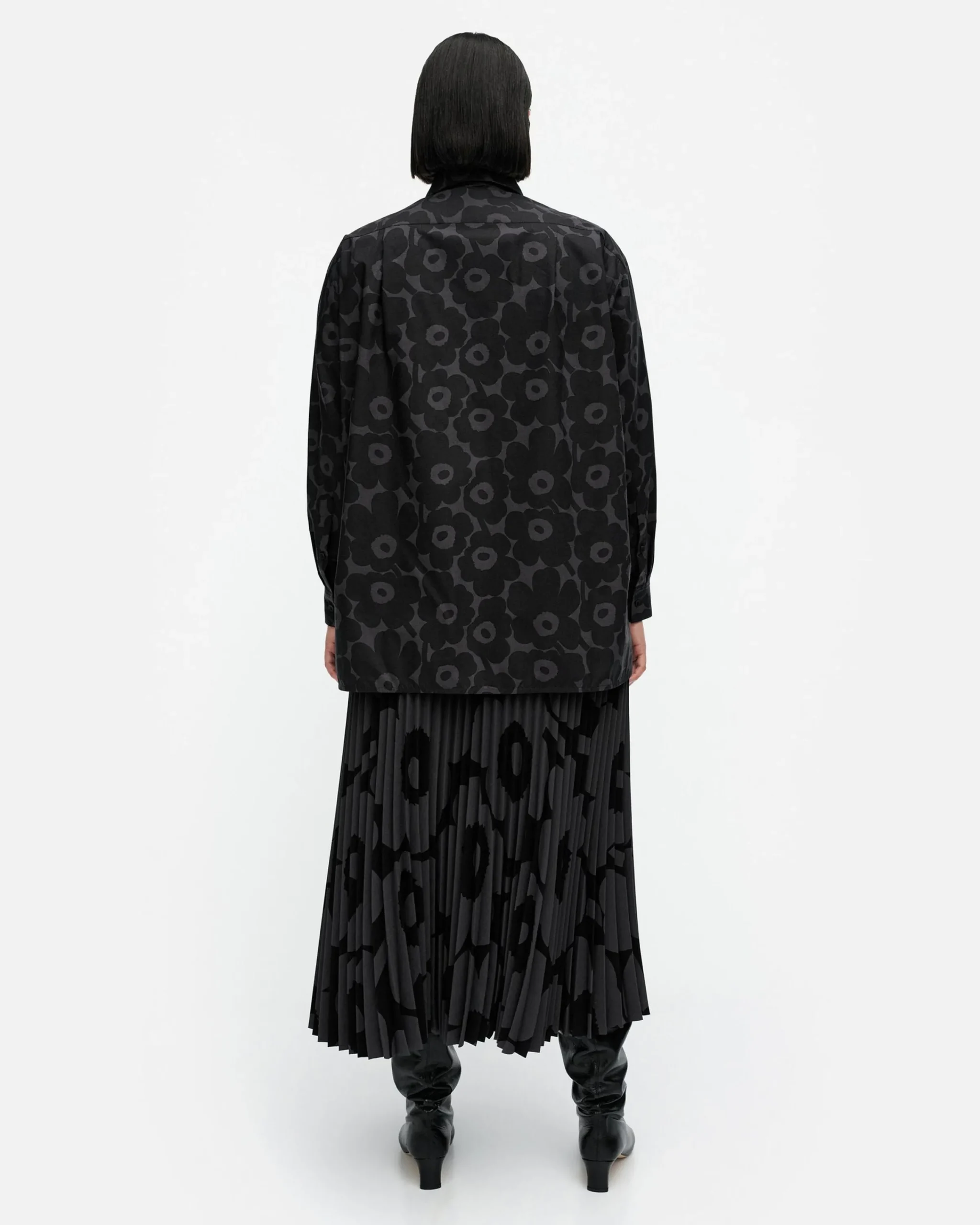 Vaatteet Marimekko Ruoste Mini Unikko Puuvillapopliinipaita