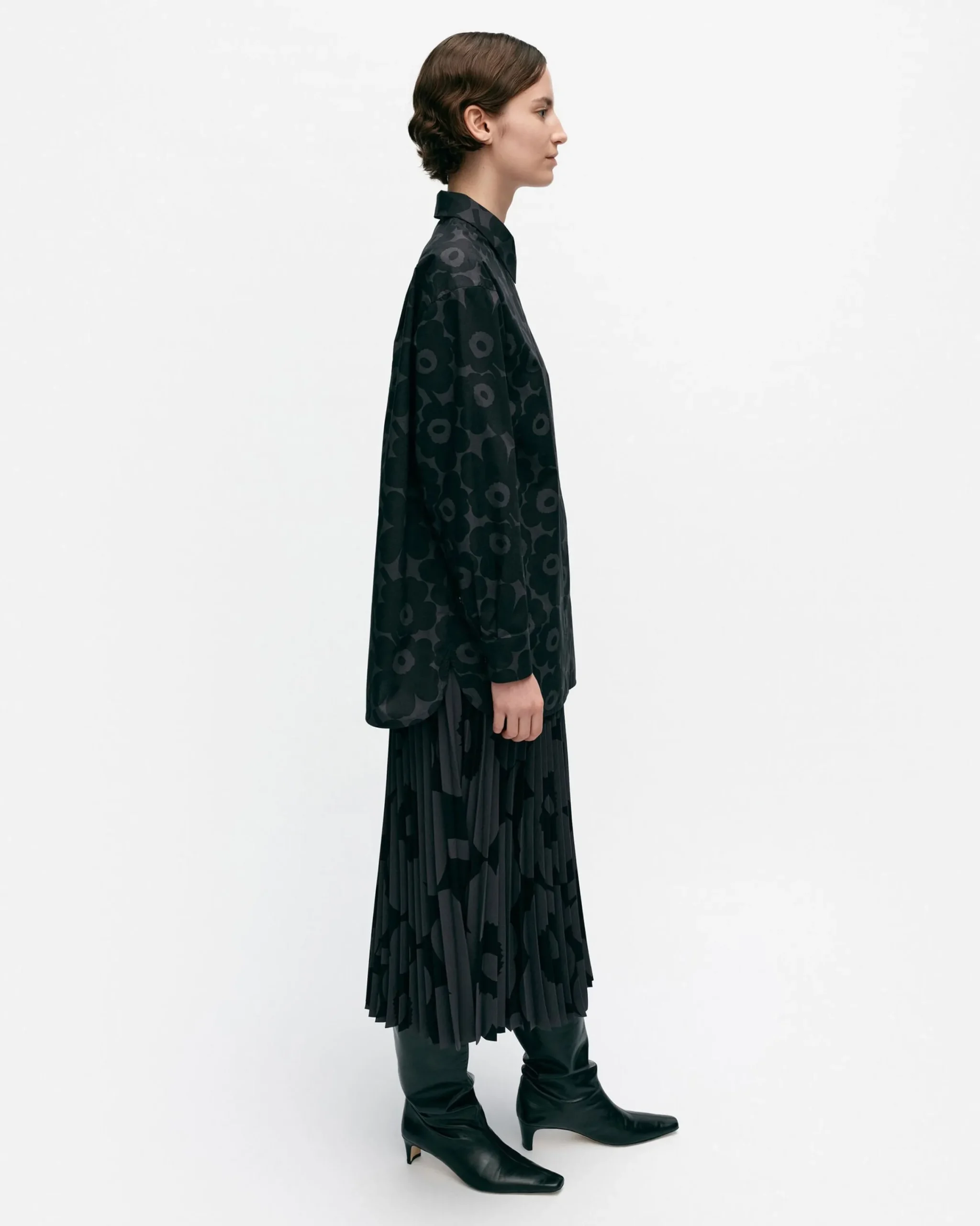 Vaatteet Marimekko Ruoste Mini Unikko Puuvillapopliinipaita