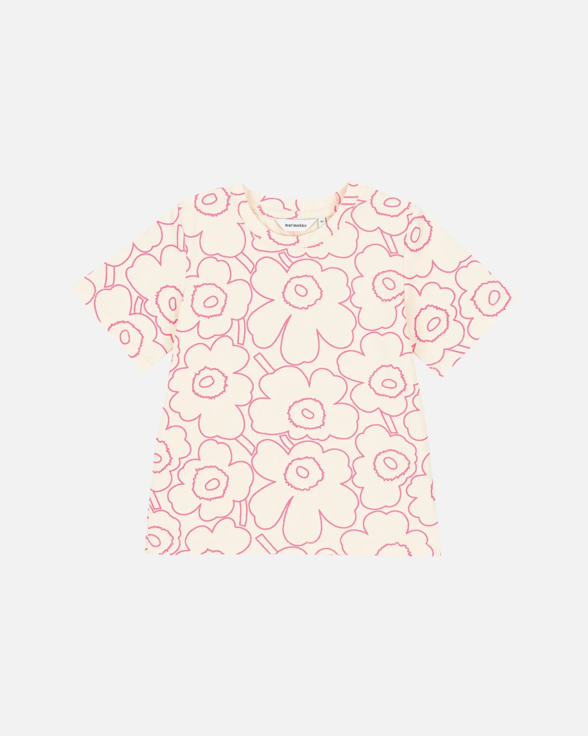 Vaatteet Marimekko Soida Mini Piirto Unikko Ii T-Paita
