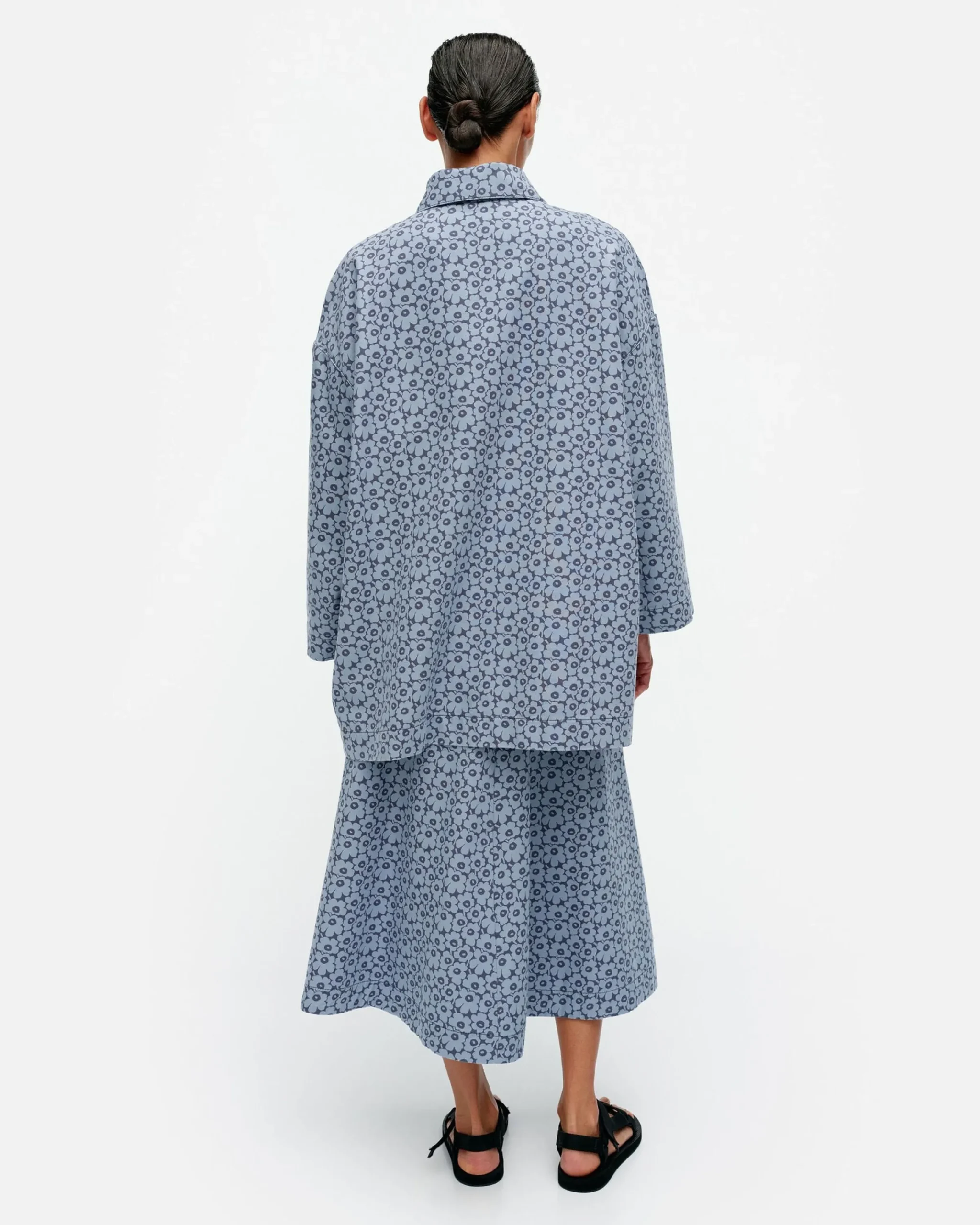 Vaatteet Marimekko Sumu Unikko Puuvillapaitatakki