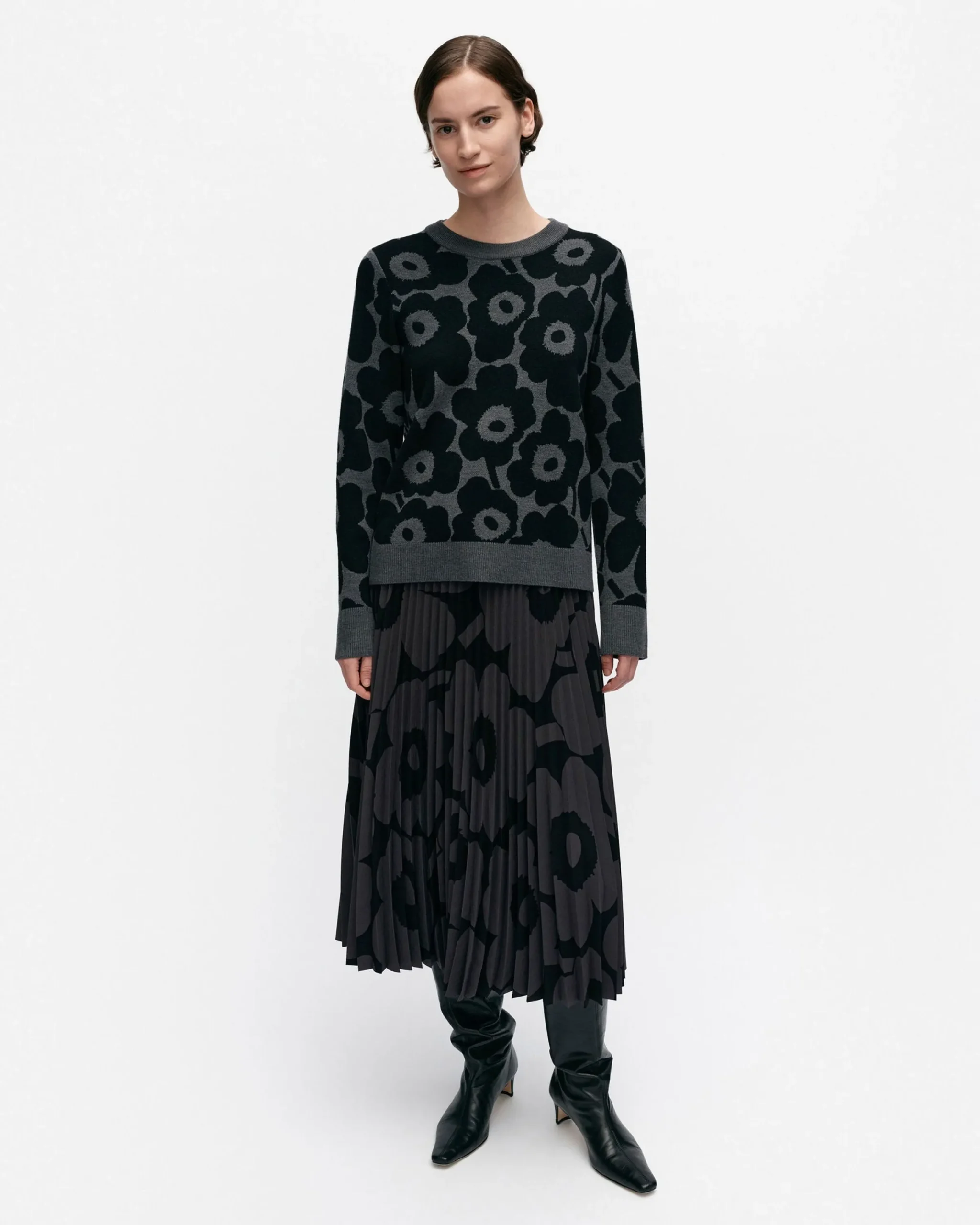 Vaatteet Marimekko Tahti Unikko Villaneulepusero