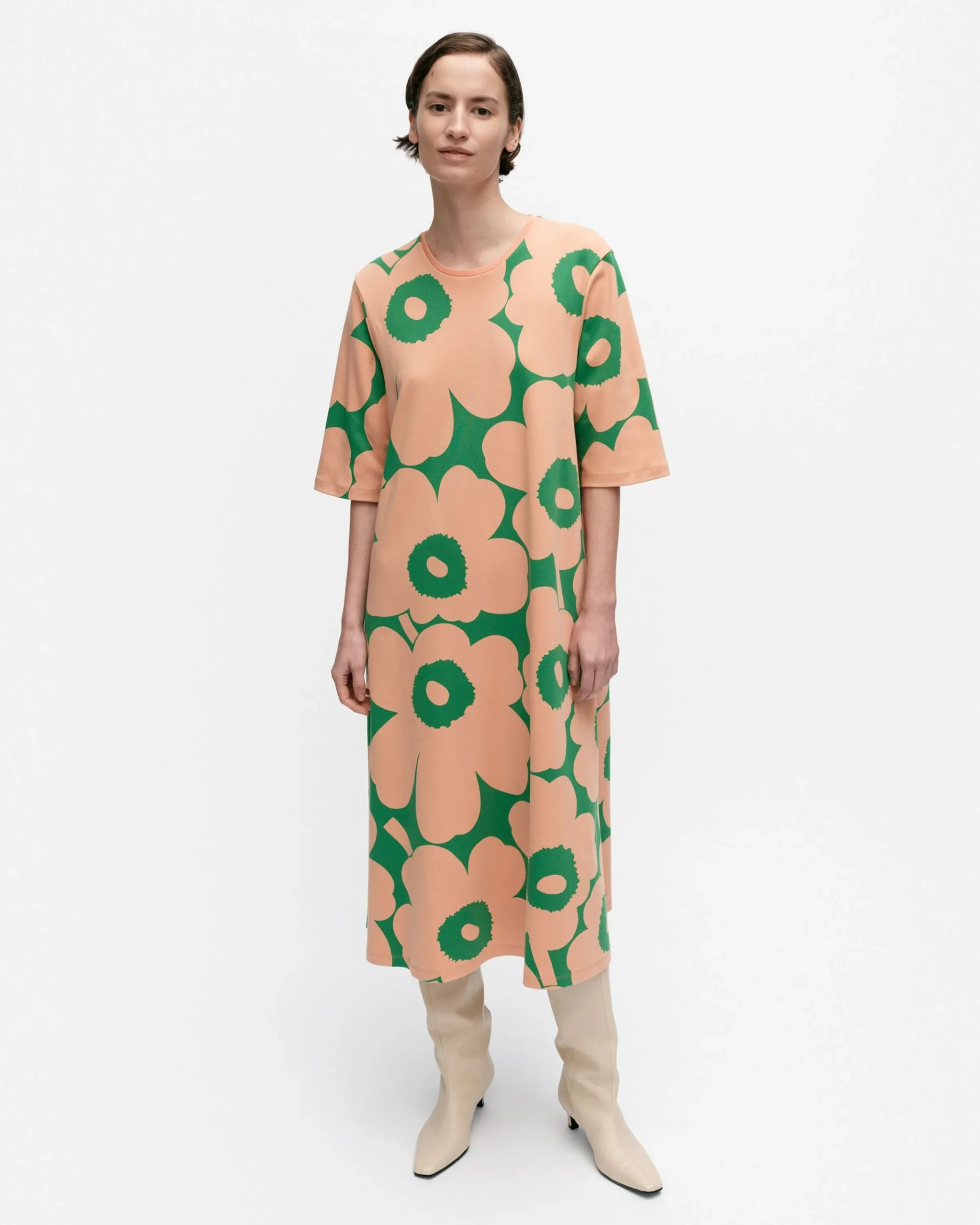 Vaatteet Marimekko Tangentti Unikko Trikoomekko