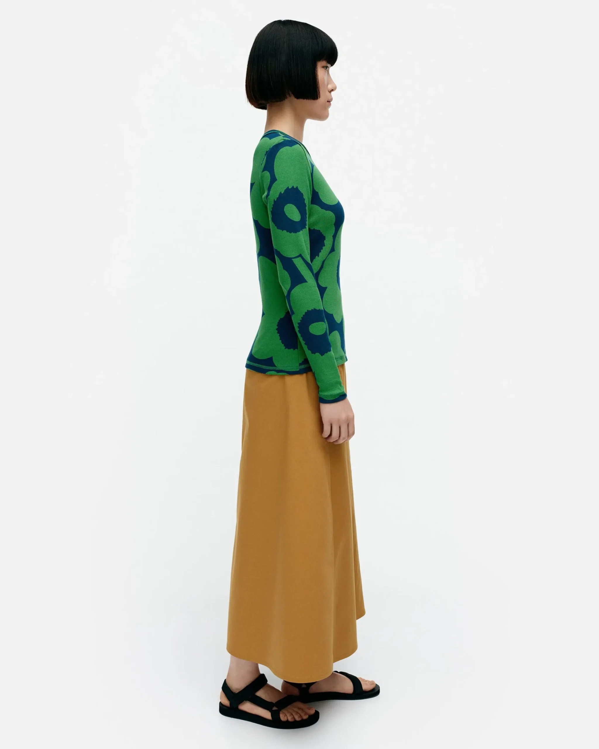 Vaatteet Marimekko Tulva Unikko Ribbipaita